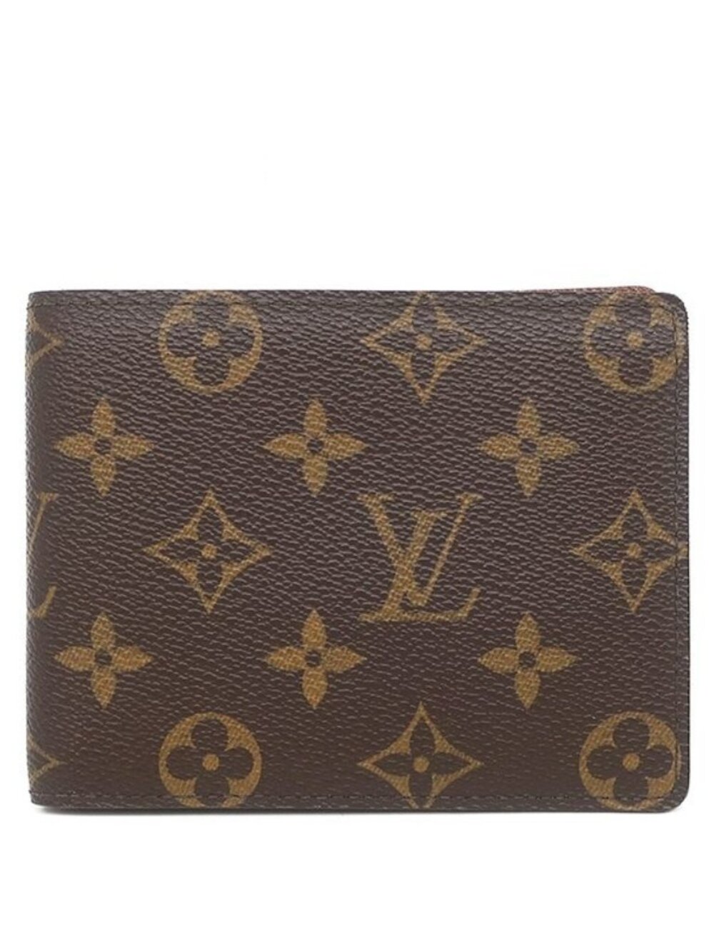 Louis Vuitton Bifold Wallet Portefeuille Florin Monogram Canvas Coin Purse
